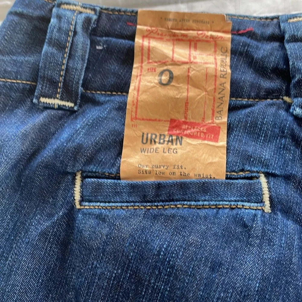 Banana Republic Wide Leg Vintage Jeans - Picture 3 of 9
